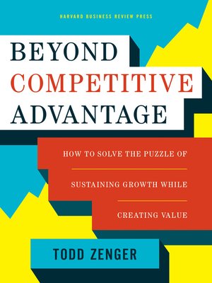 cover image of Beyond Competitive Advantage